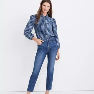 Madewell Stovepipe Crop Jeans (24)